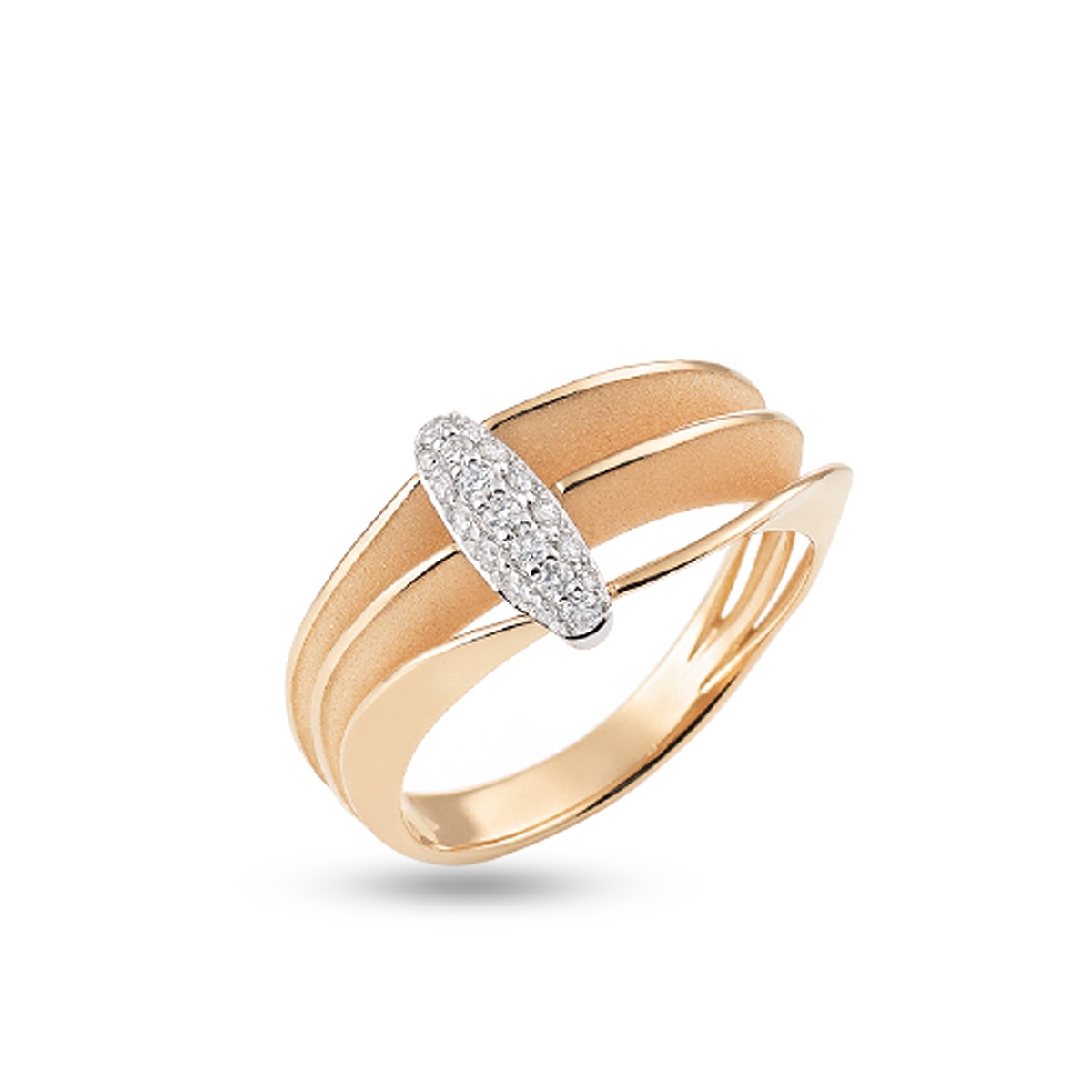 W.KRUK Pierścionek złoty CAMMILLI FIRENZE