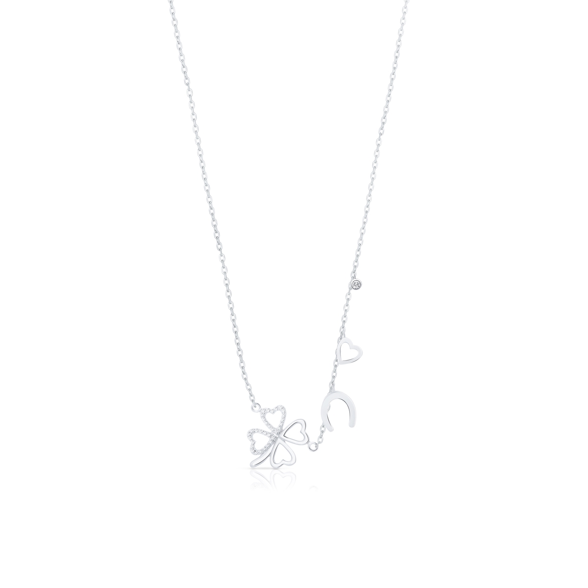 W.KRUK Naszyjnik srebrny celebrytka