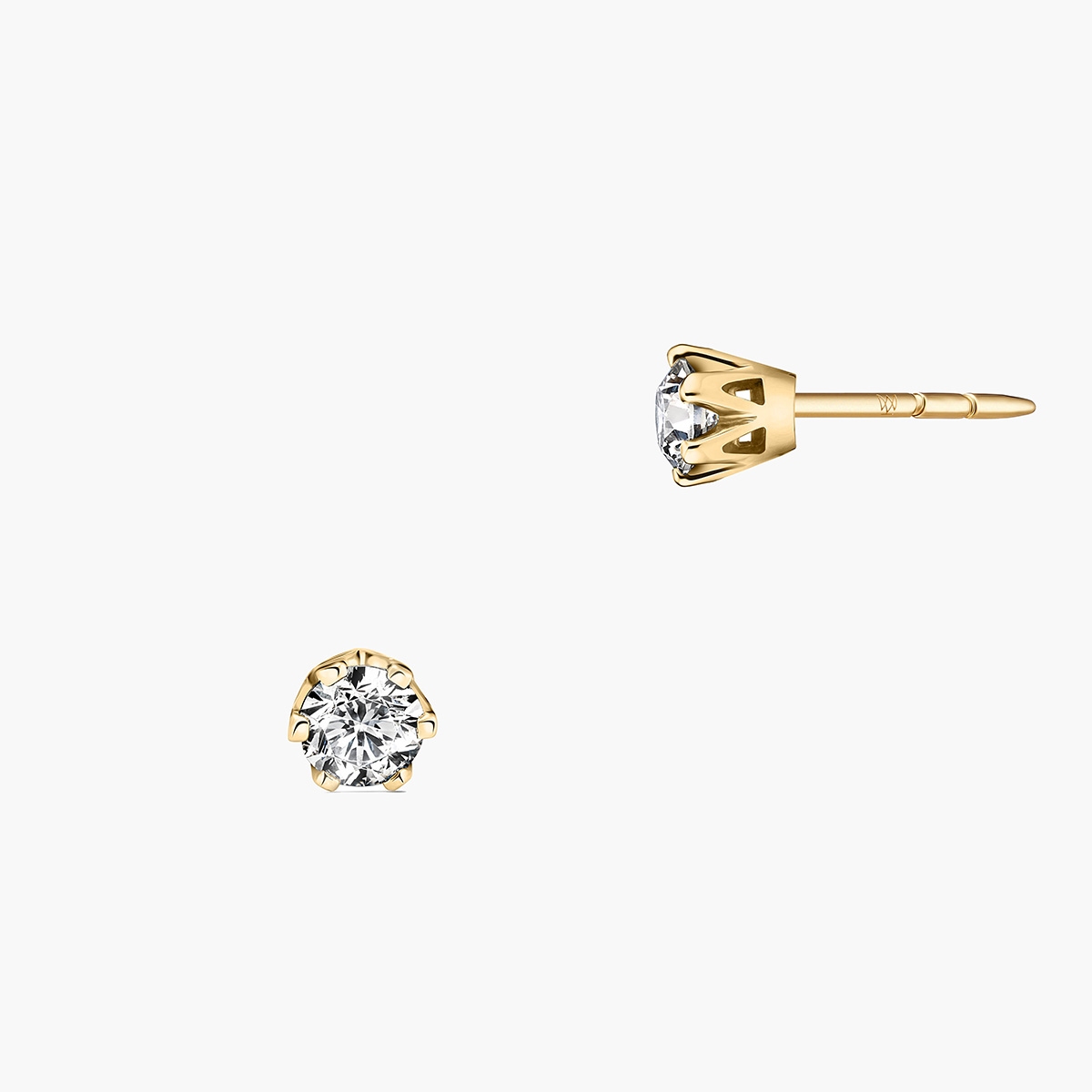 W.KRUK Kolczyki złote Jedyny