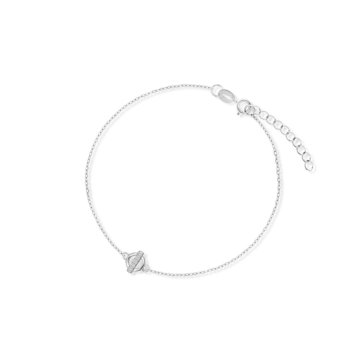 W.KRUK Bransoleta srebrna