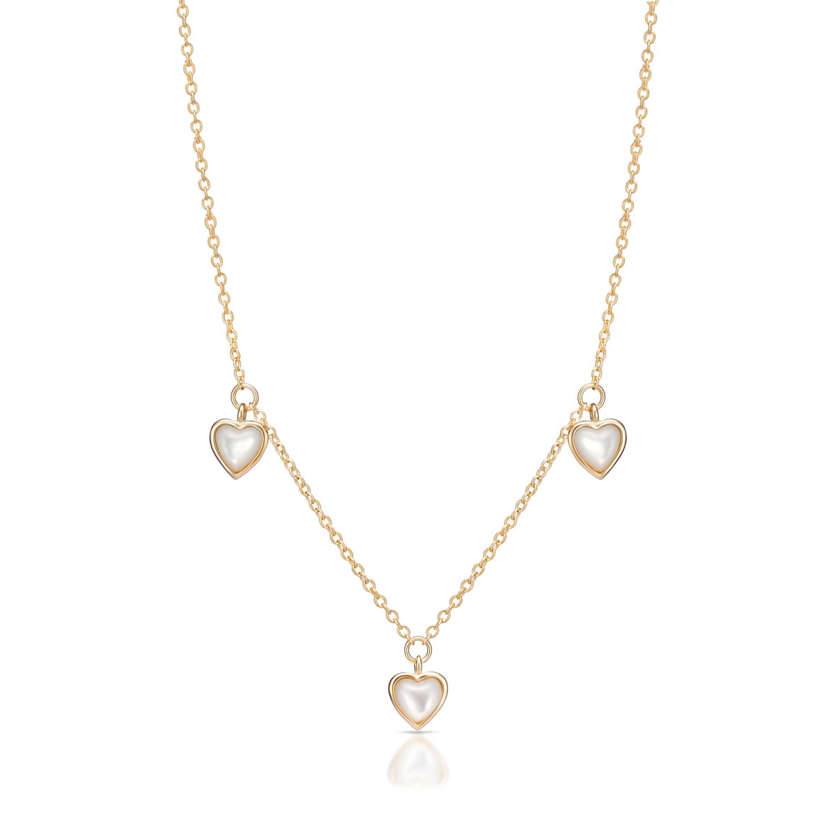 W.KRUK Naszyjnik srebrny pozłacany W.KRUK