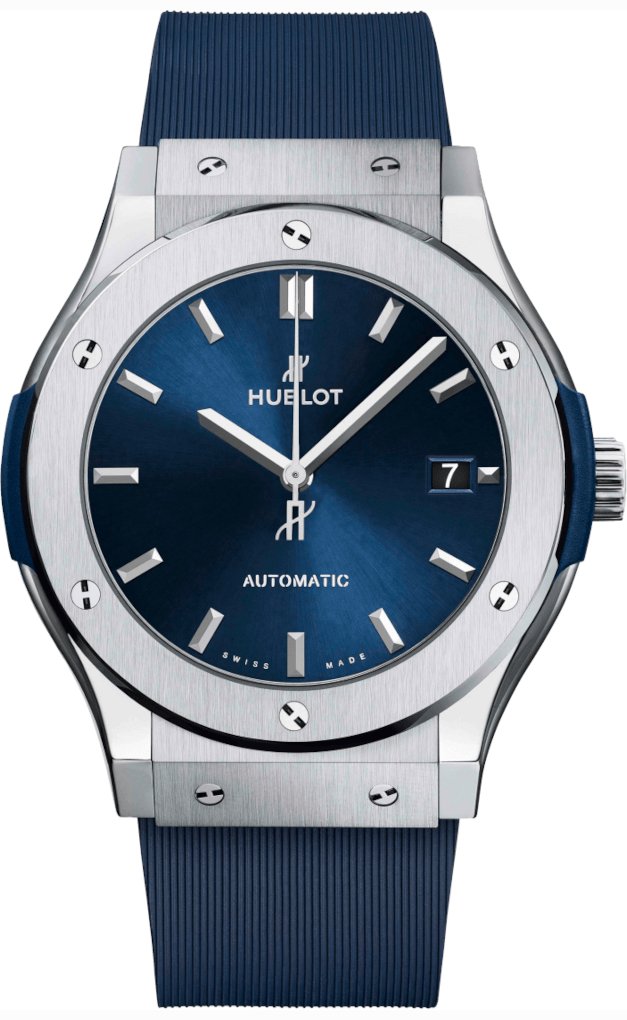 Zegarek Męski HUBLOT Titanium Blue Classic Fusion 511.NX.7170.RX