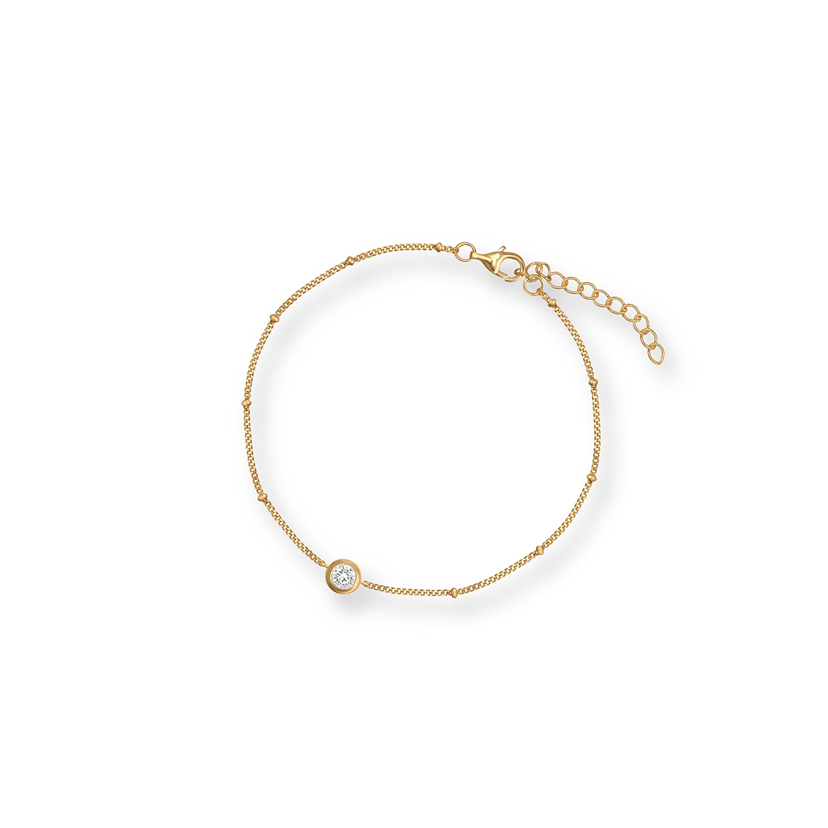 W.KRUK Bransoleta srebrna pozłacana