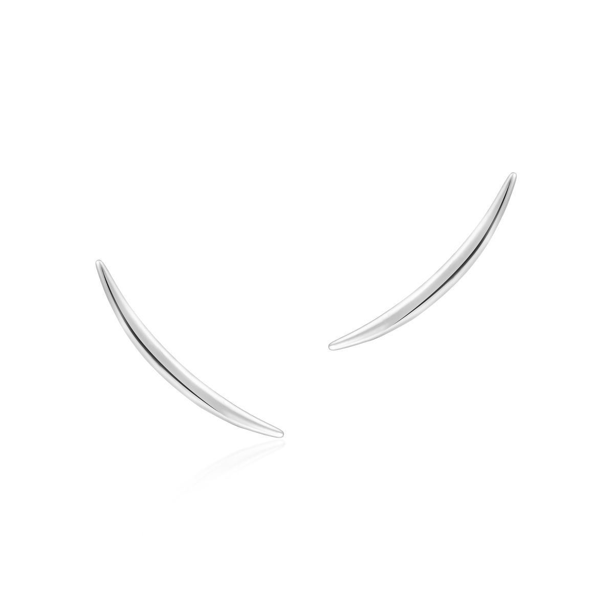 W.KRUK Kolczyki srebrne Freedom