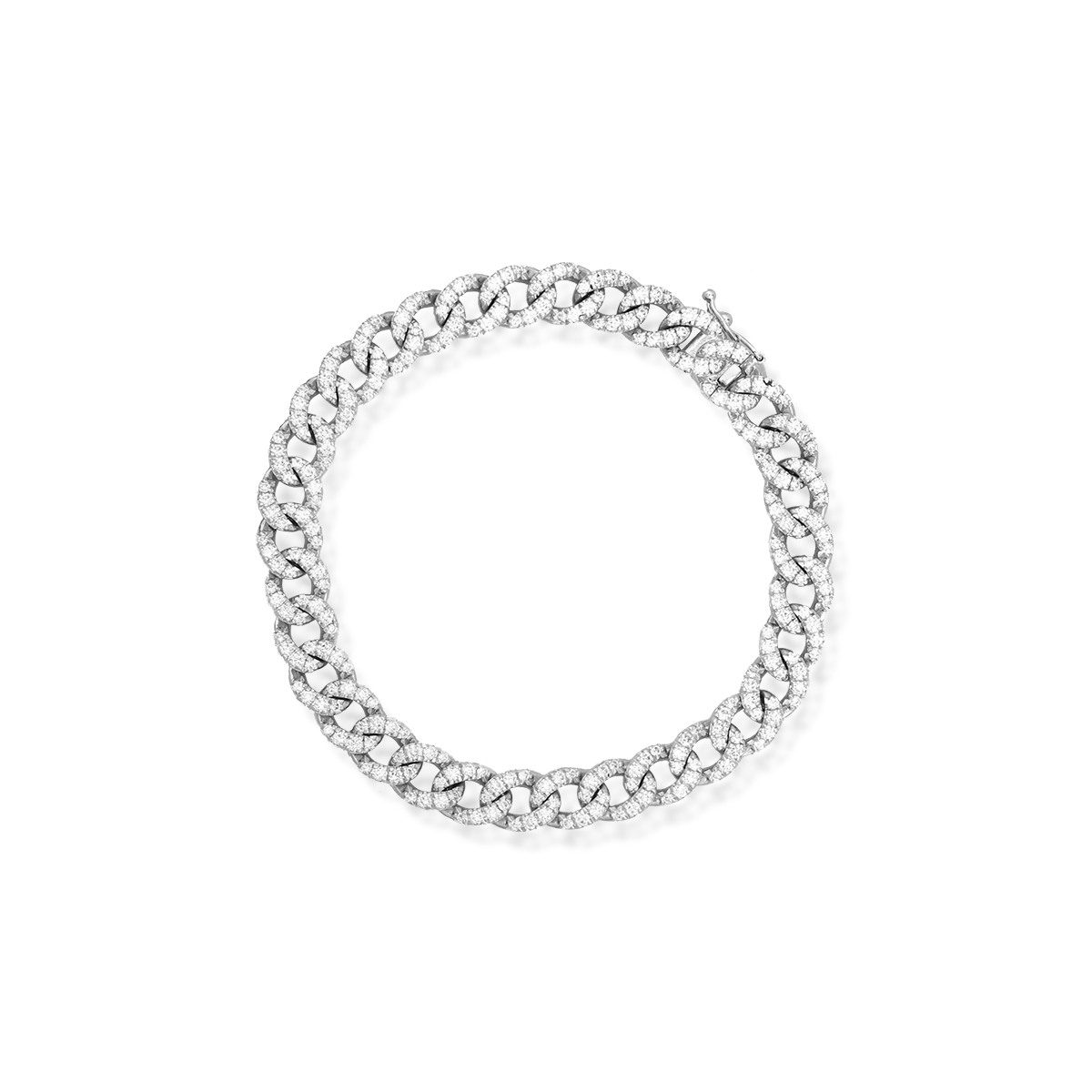 W.KRUK Bransoletka białe złoto Encrico Capra