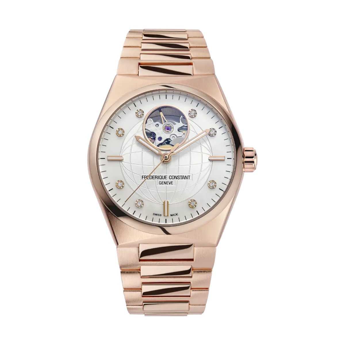 W.KRUK ZEGAREK FREDERIQUE CONSTANT HIGHLIFE LADIES AUTOMATIC HEART BEAT