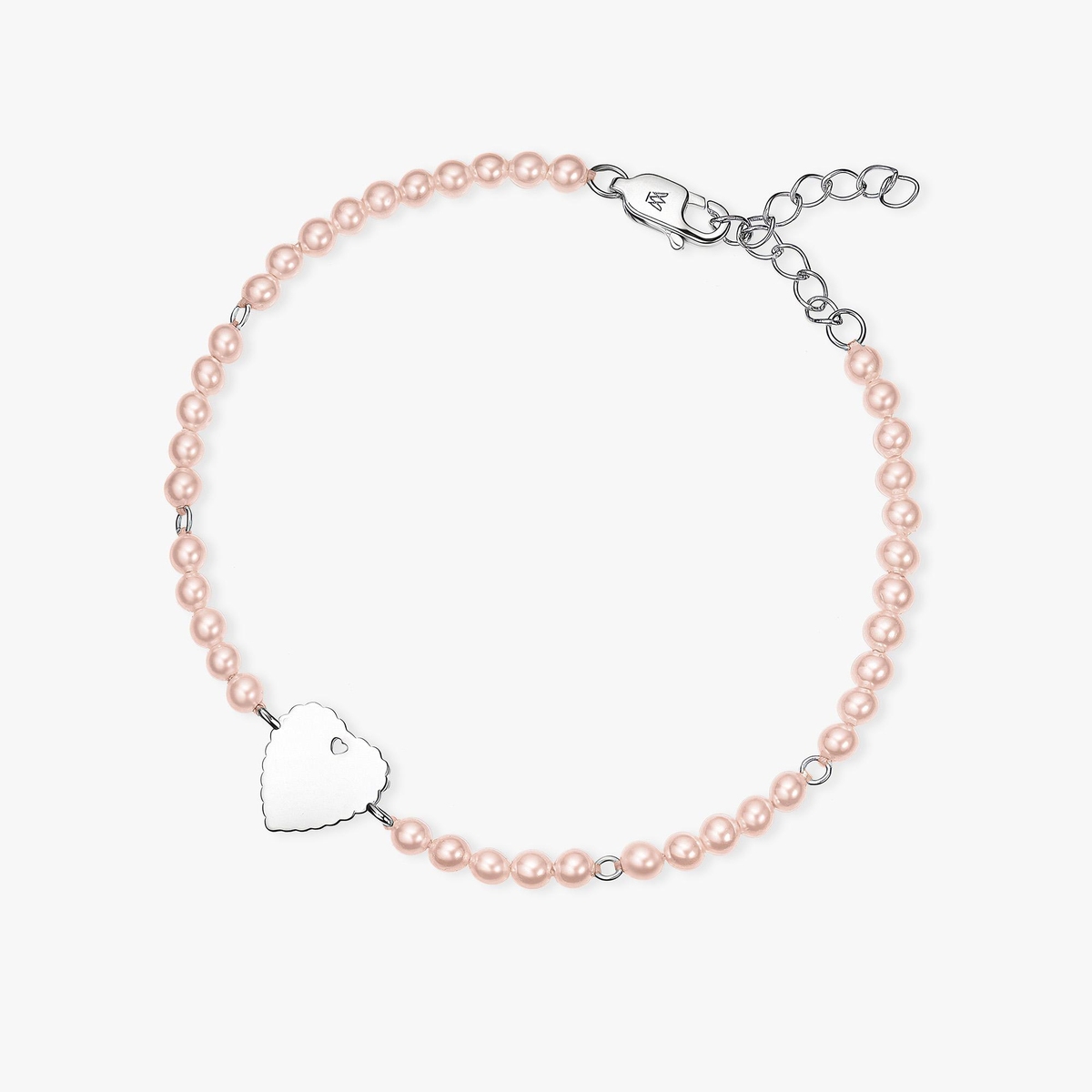 W.KRUK Bransoleta srebrna Czułość