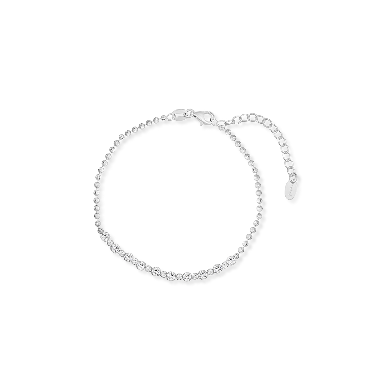 W.KRUK Bransoleta srebrna W.KRUK