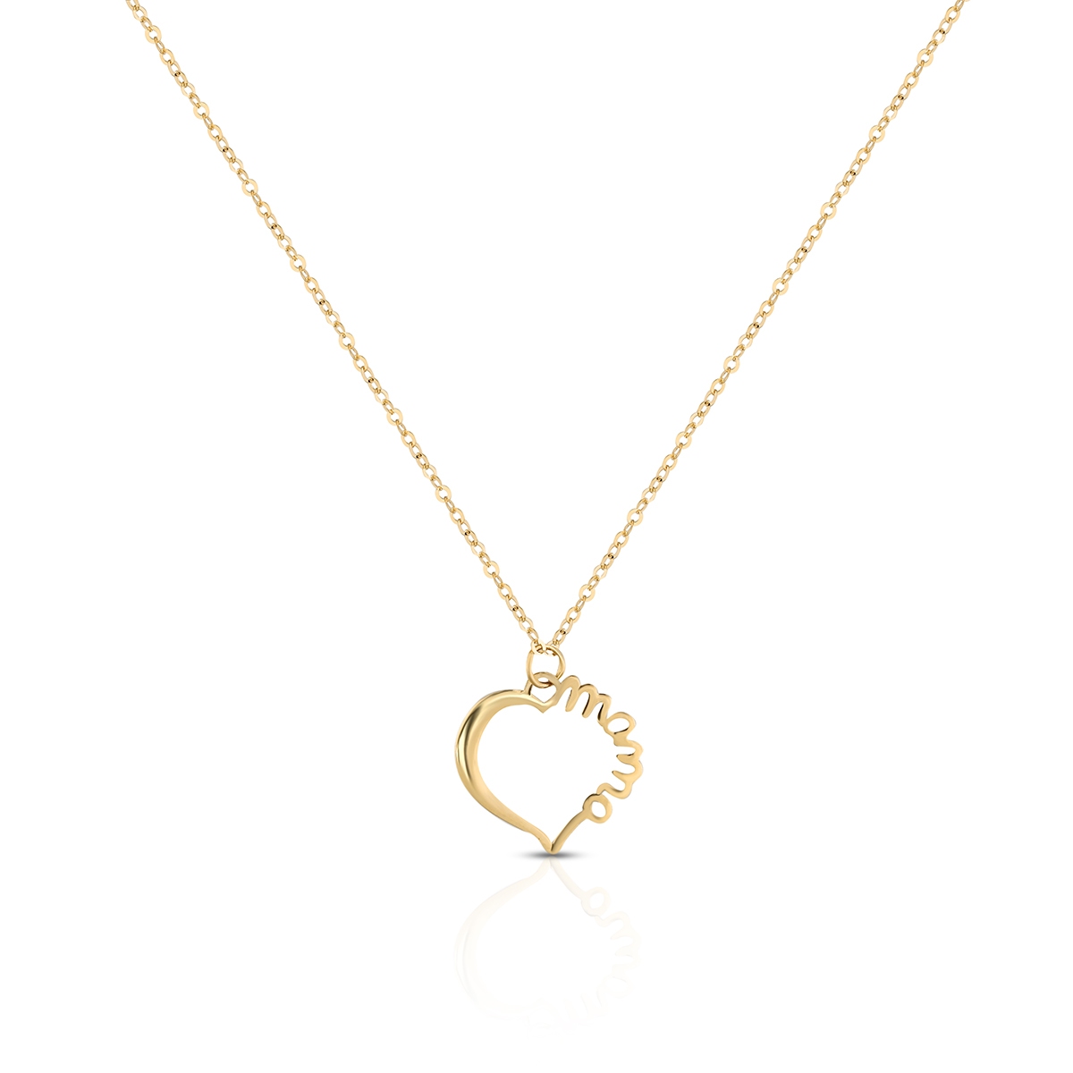 W.KRUK Naszyjnik złoty dla mamy