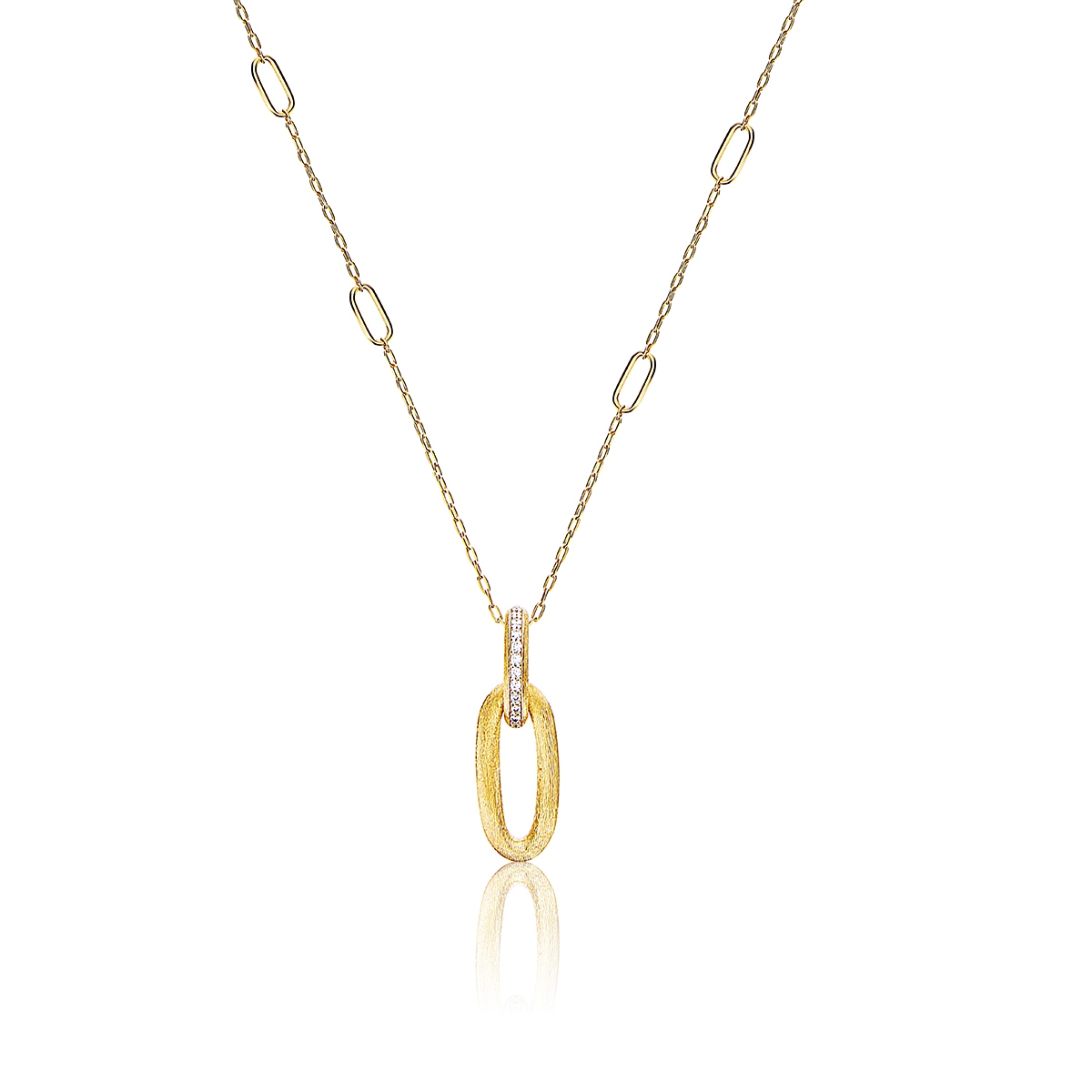 W.KRUK Naszyjnik złoty Nanis