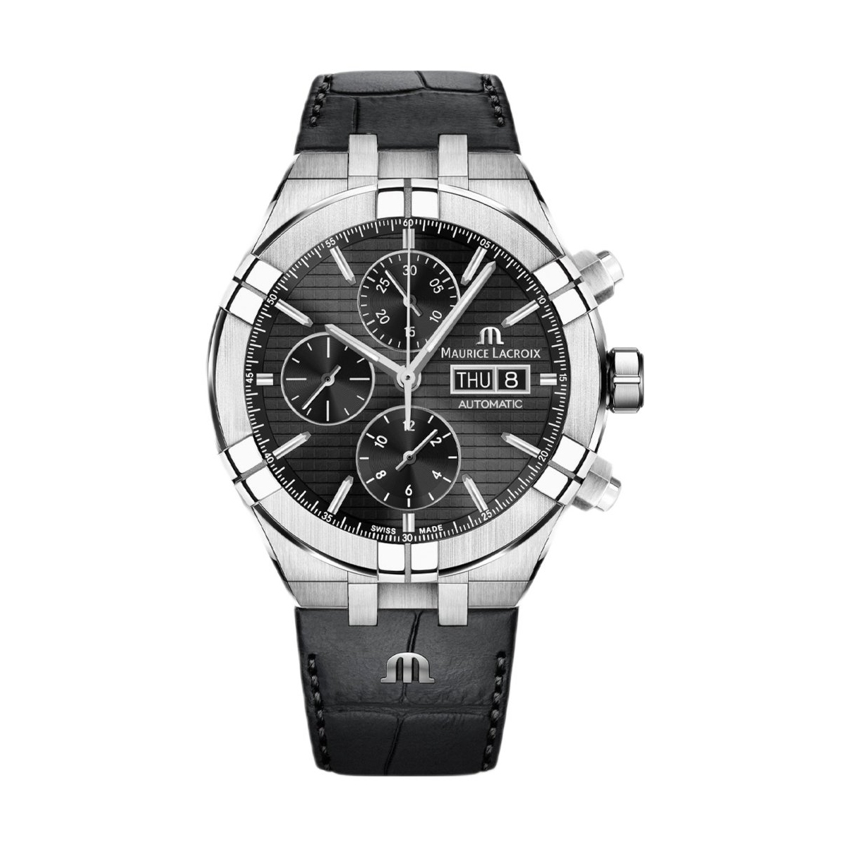 W.KRUK ZEGAREK MAURICE LACROIX AIKON AUTOMATIC CHRONOGRAPH