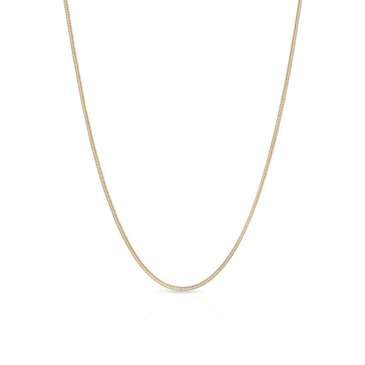 W.KRUK Łańcuszek złoty lisi ogon