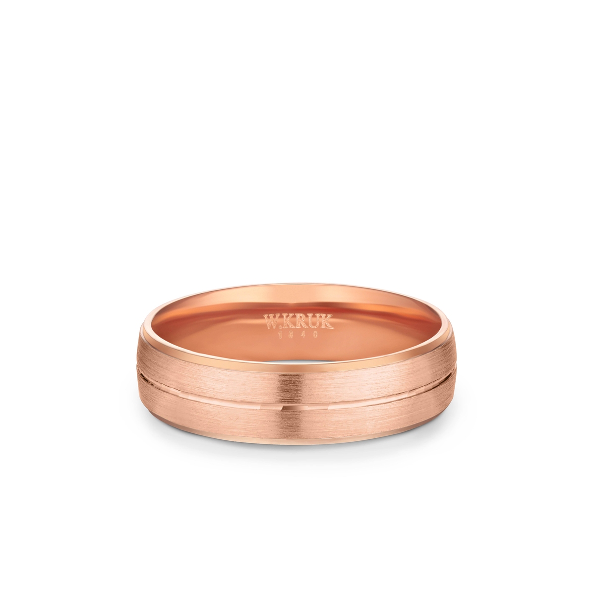 W.KRUK Obrączka złota ROSSA