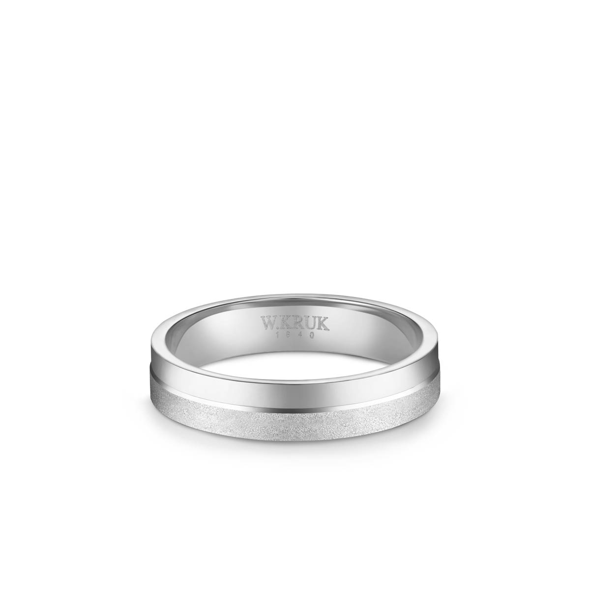 W.KRUK Obrączka złota SACRAMENTA