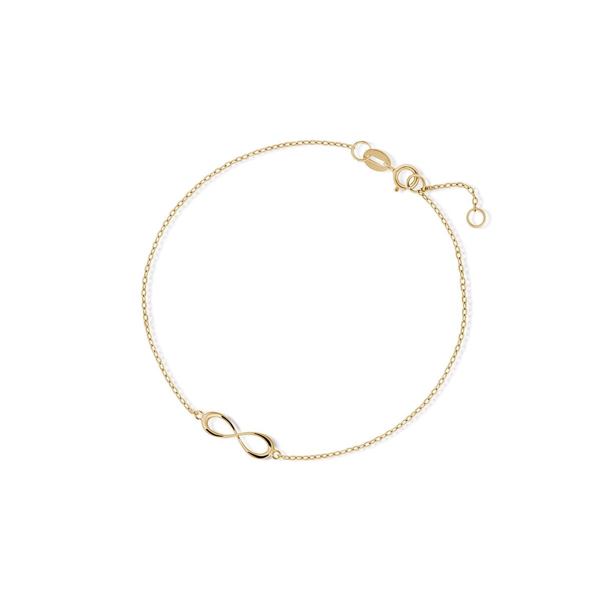 W.KRUK Bransoleta złota nieskończoność