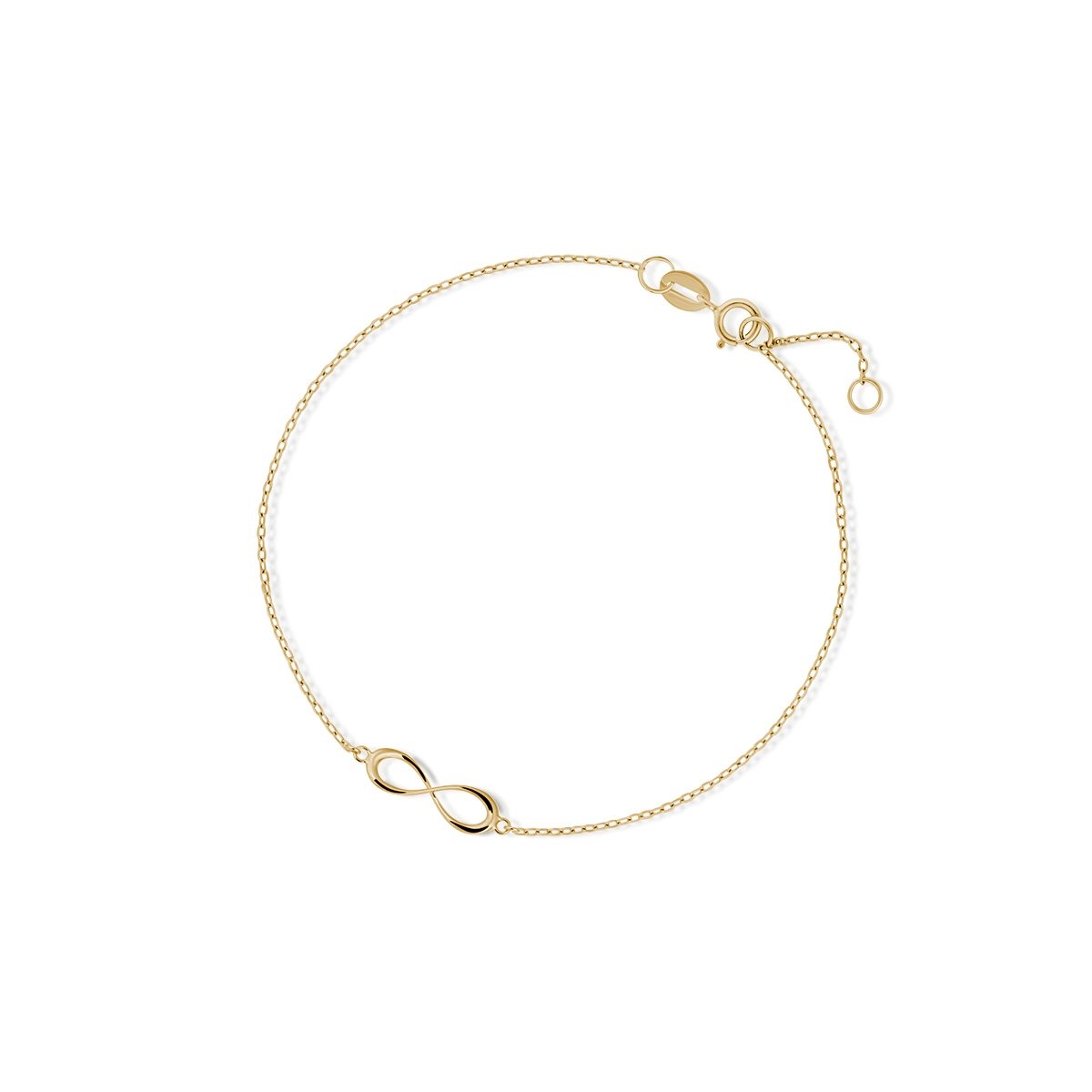 W.KRUK Bransoleta złota nieskończoność