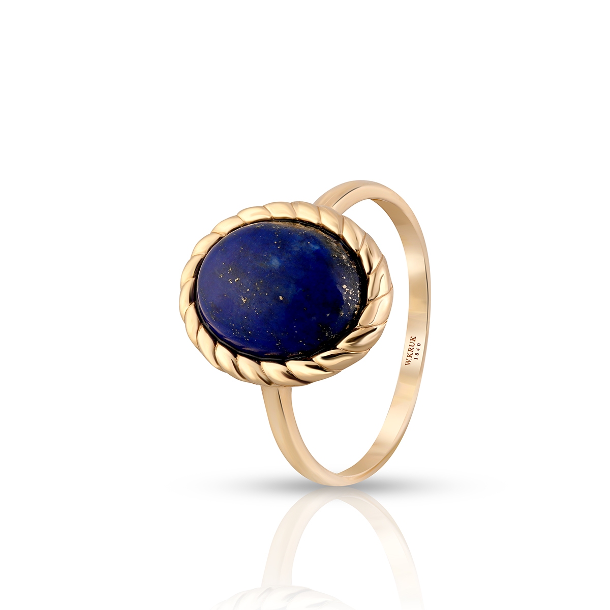 W.KRUK Pierścionek złoty Vintage
