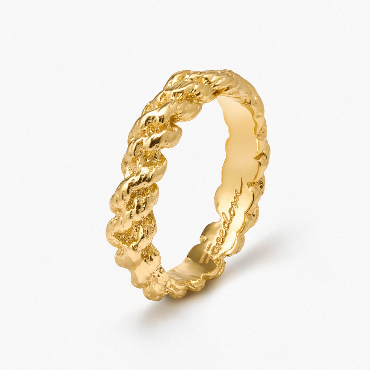 W.KRUK Pierścionek srebrny Freedom Forever