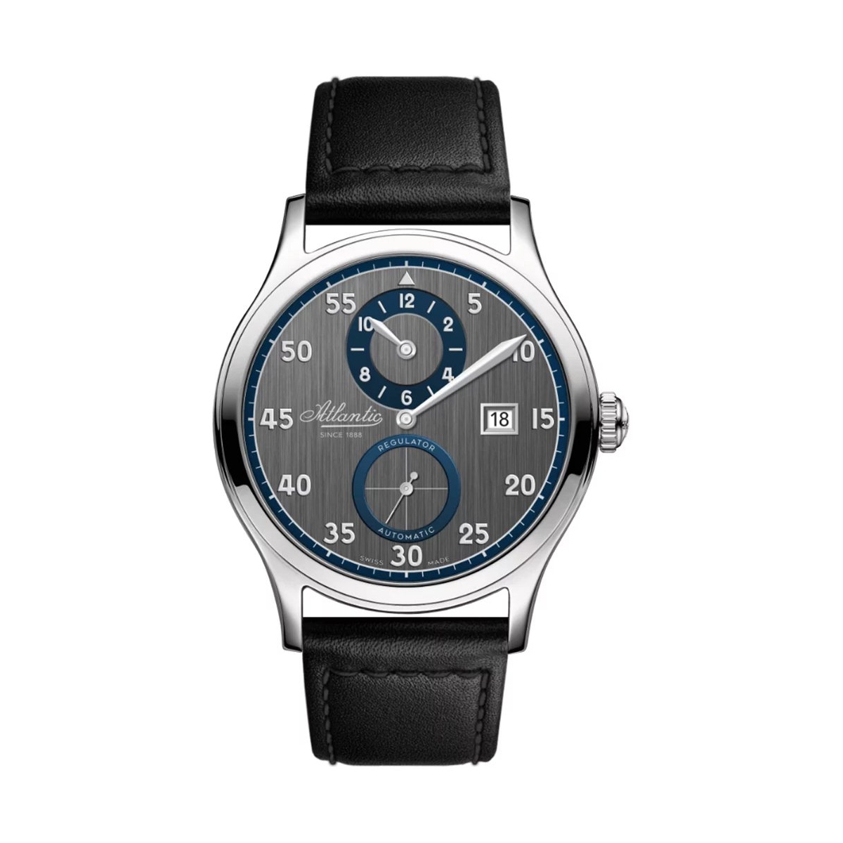 W.KRUK ZEGAREK ATLANTIC WORLDMASTER HERITAGE REGULATOR