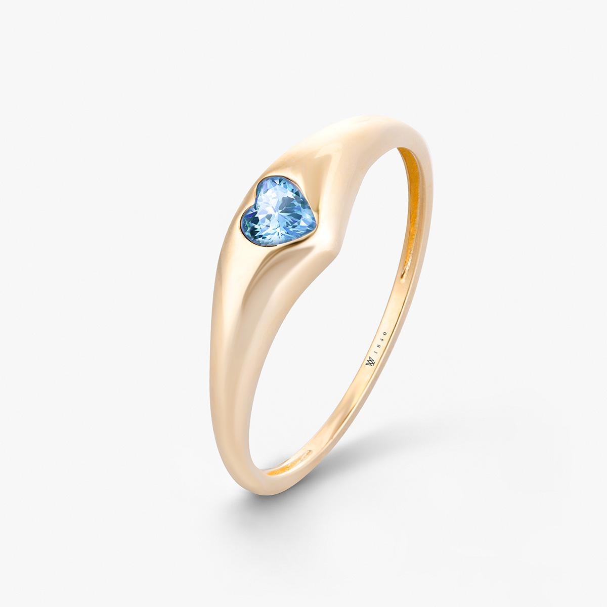 W.KRUK Pierścionek złoty Lollipop