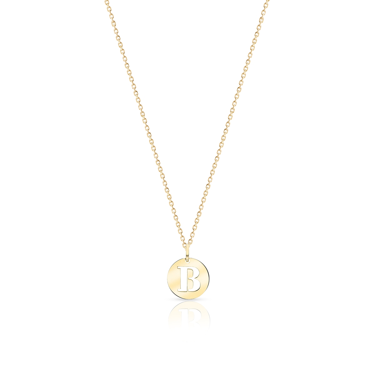 W.KRUK Wisiorek złoty literka B