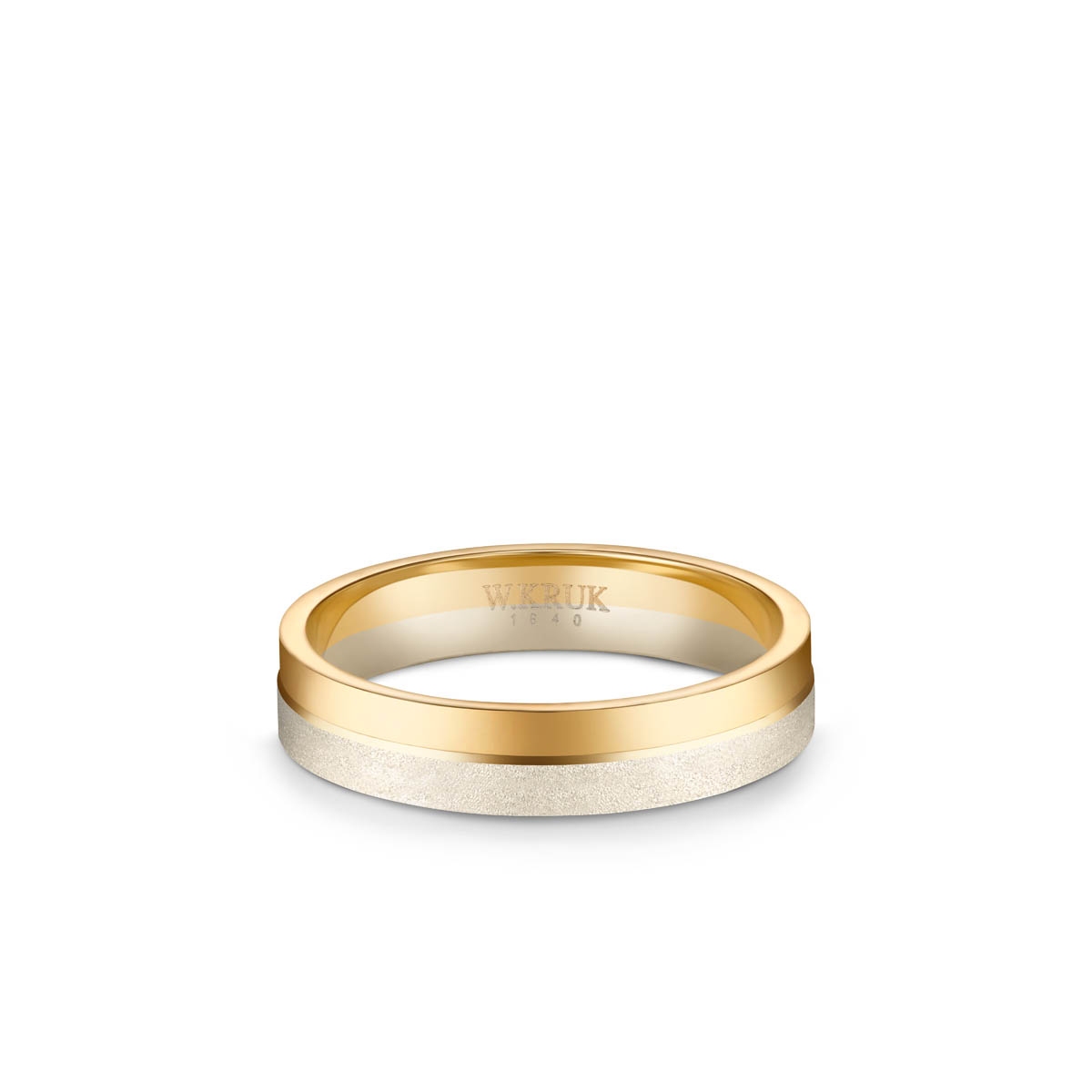 W.KRUK Obrączka złota SACRAMENTA