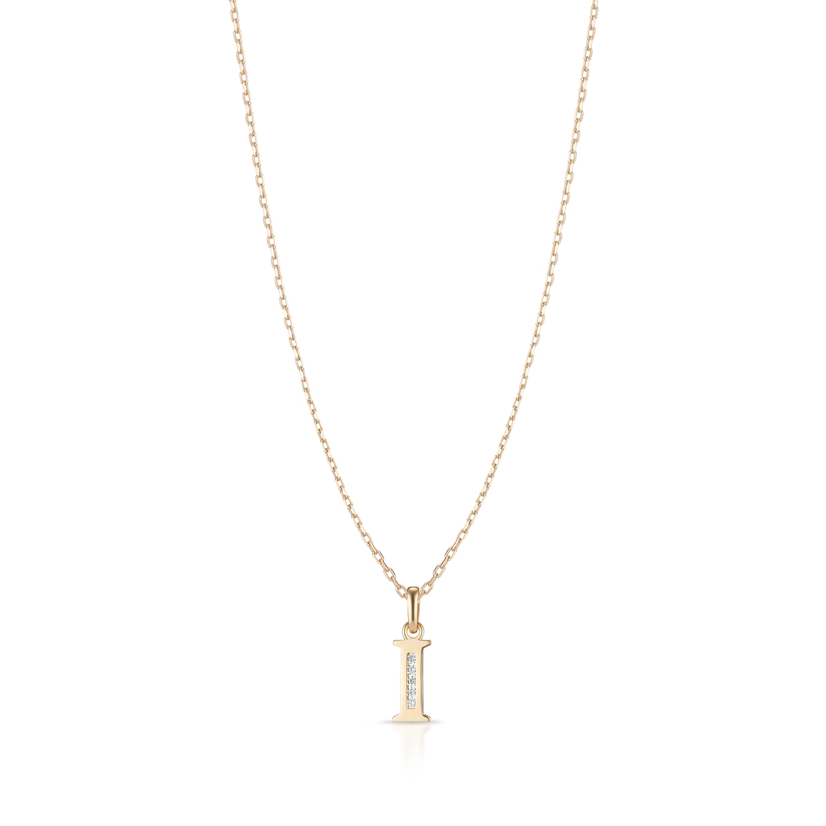 W.KRUK Wisiorek złoty literka I