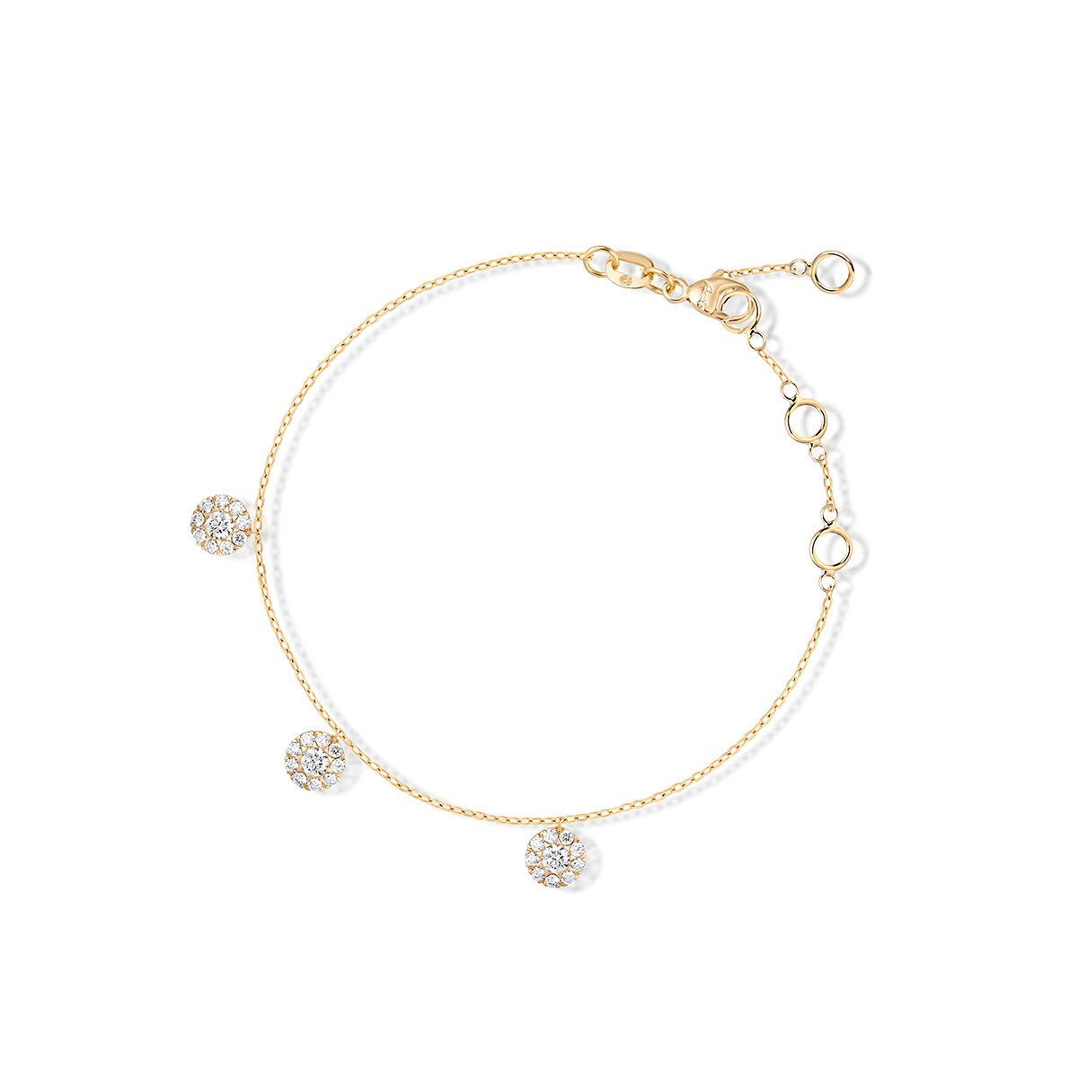 W.KRUK - Bransoletka złota Recarlo