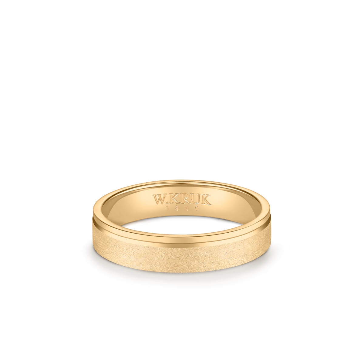 W.KRUK Obrączka złota UNICA