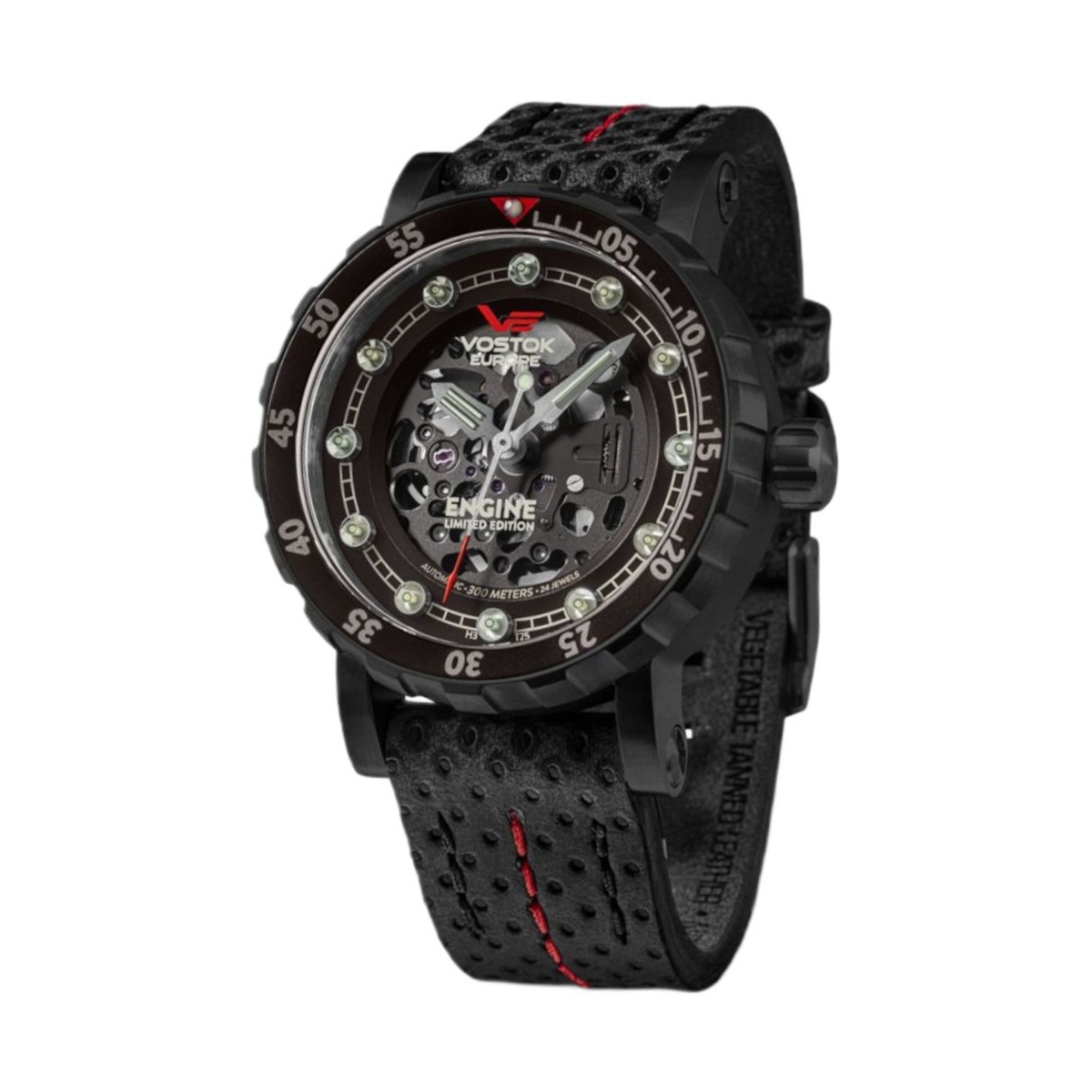 W.KRUK ZEGAREK VOSTOK EUROPE ENGINE SKELETON AUTOMATIC