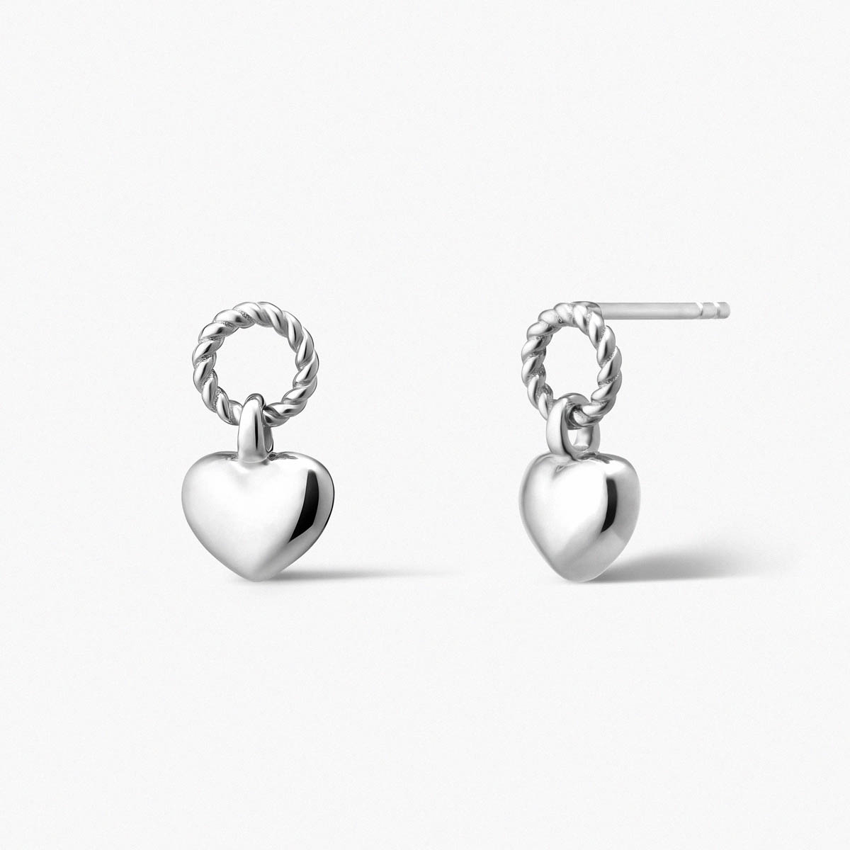 W.KRUK Kolczyki srebrne Czułość