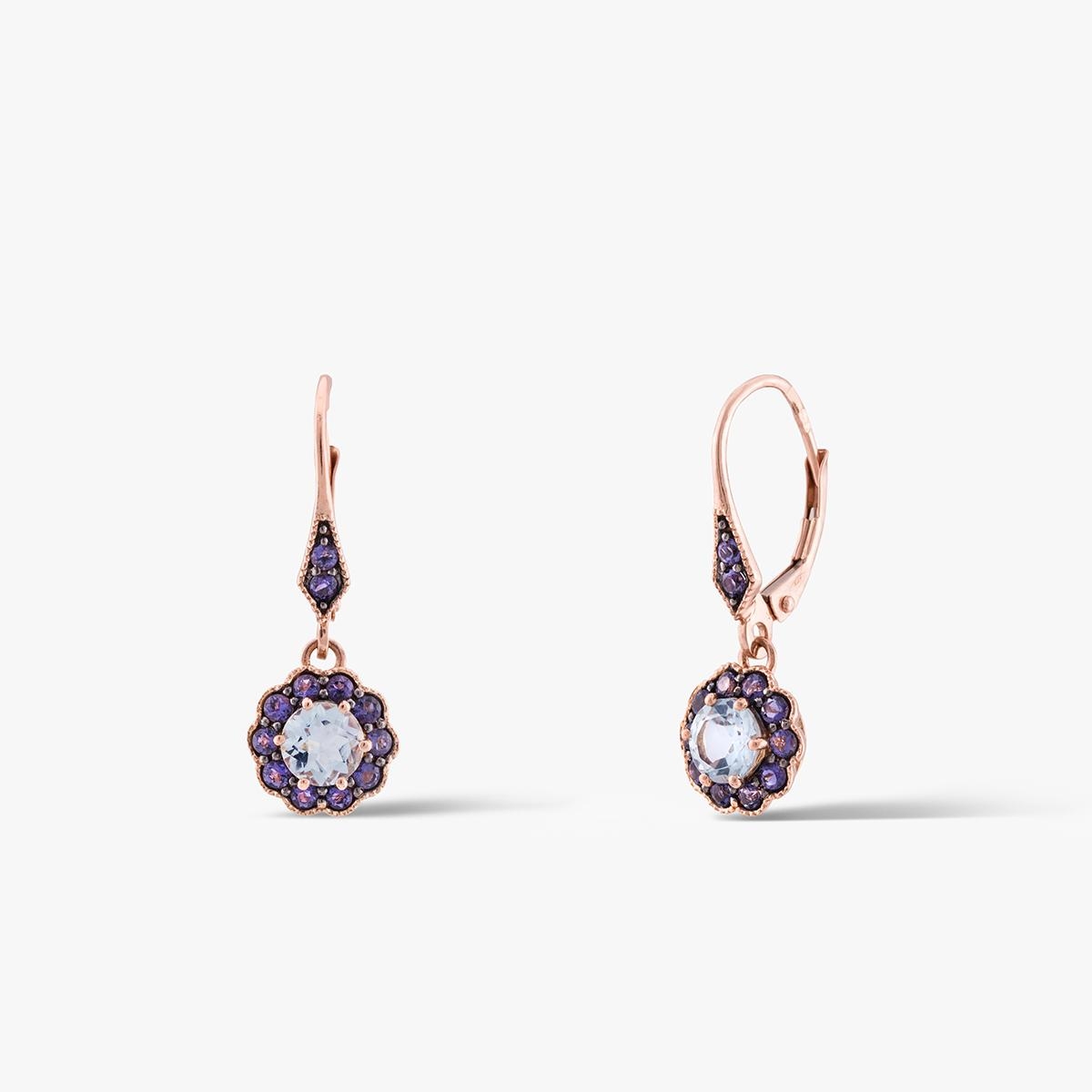 W.KRUK Kolczyki złote Szekspirowska