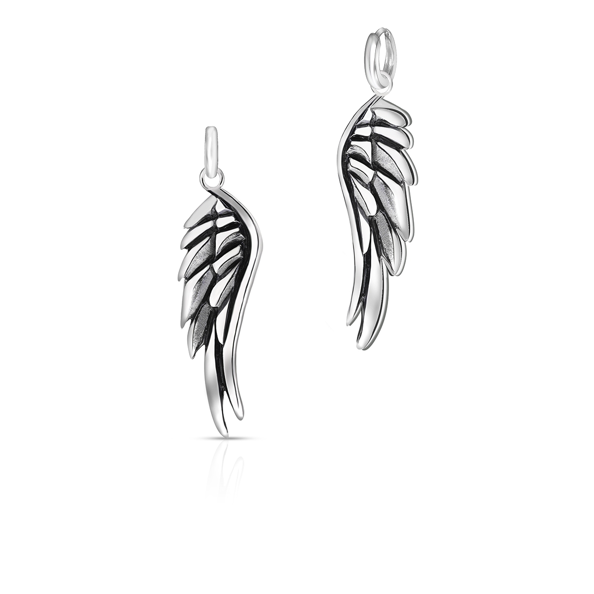 W.KRUK Kolczyki srebrne Freedom