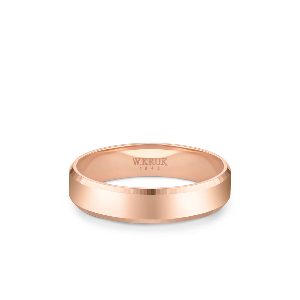 W.KRUK Obrączka złota BORMIO
