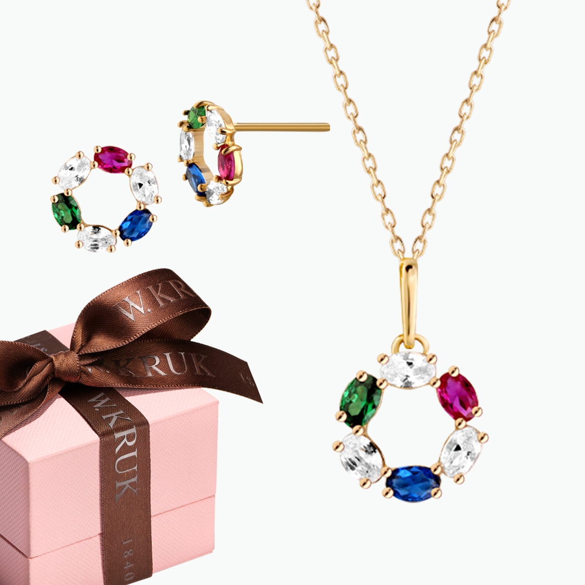 W.KRUK Komplet Impresje Wielobarwny