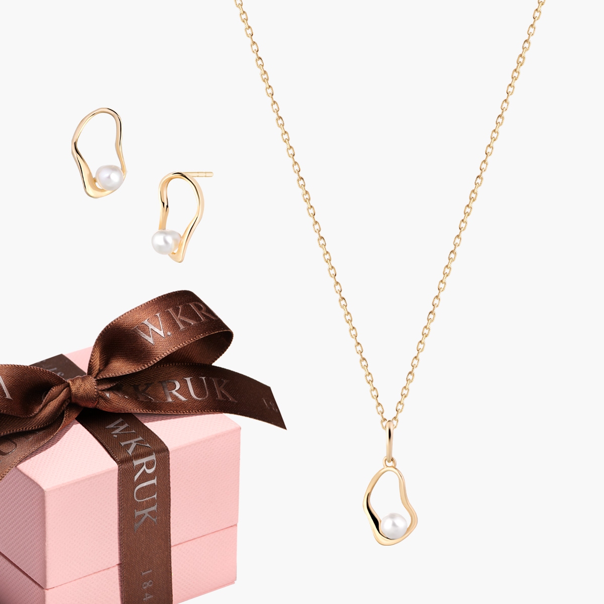 W.KRUK KOMPLET PERŁOWE MARZENIE