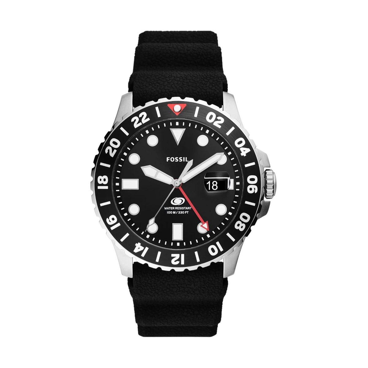 W.KRUK ZEGAREK FOSSIL BLUE GMT