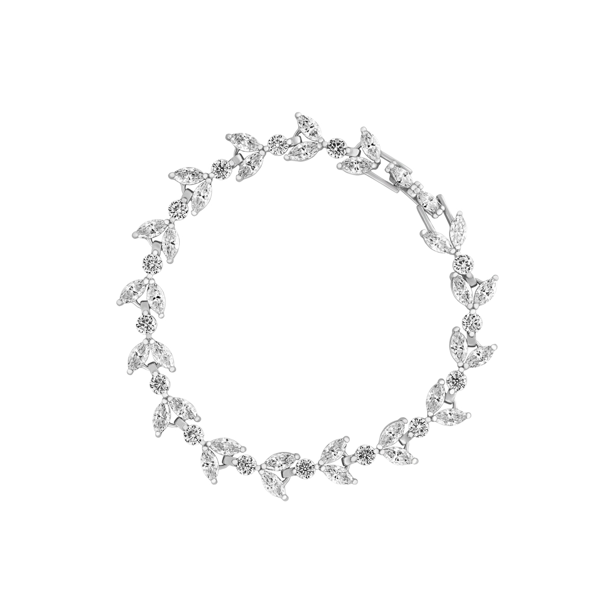 W.KRUK Bransoletka wieczorowa z cyrkoniami