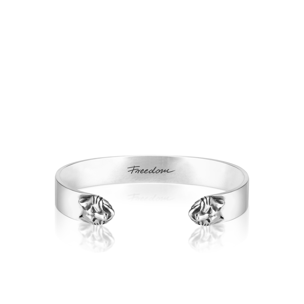 W.KRUK Bransoleta srebrna Freedom