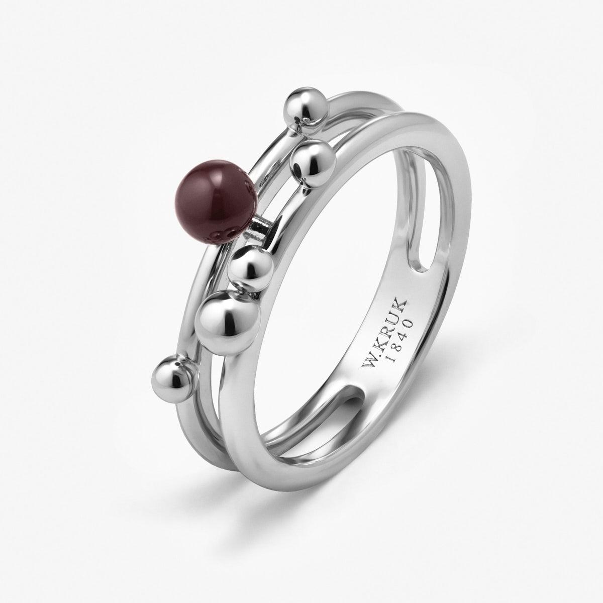 W.KRUK Pierścionek PEŁNIA NOSOWSKA x W.KRUK