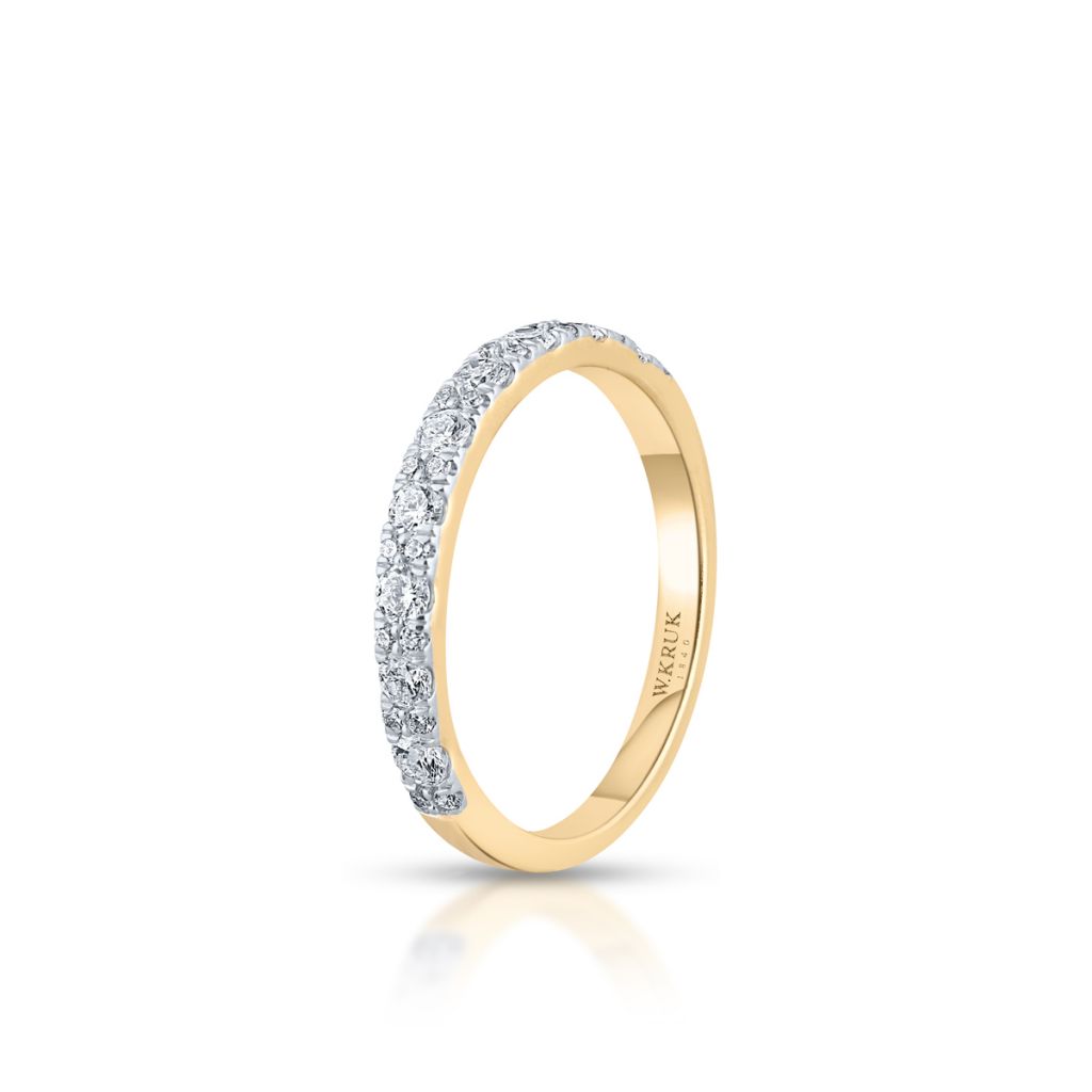 W.KRUK - Pierścionek złoty