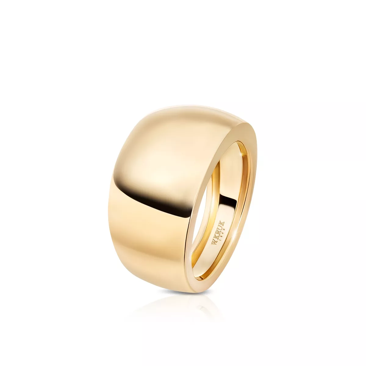W.KRUK Pierścionek złoty