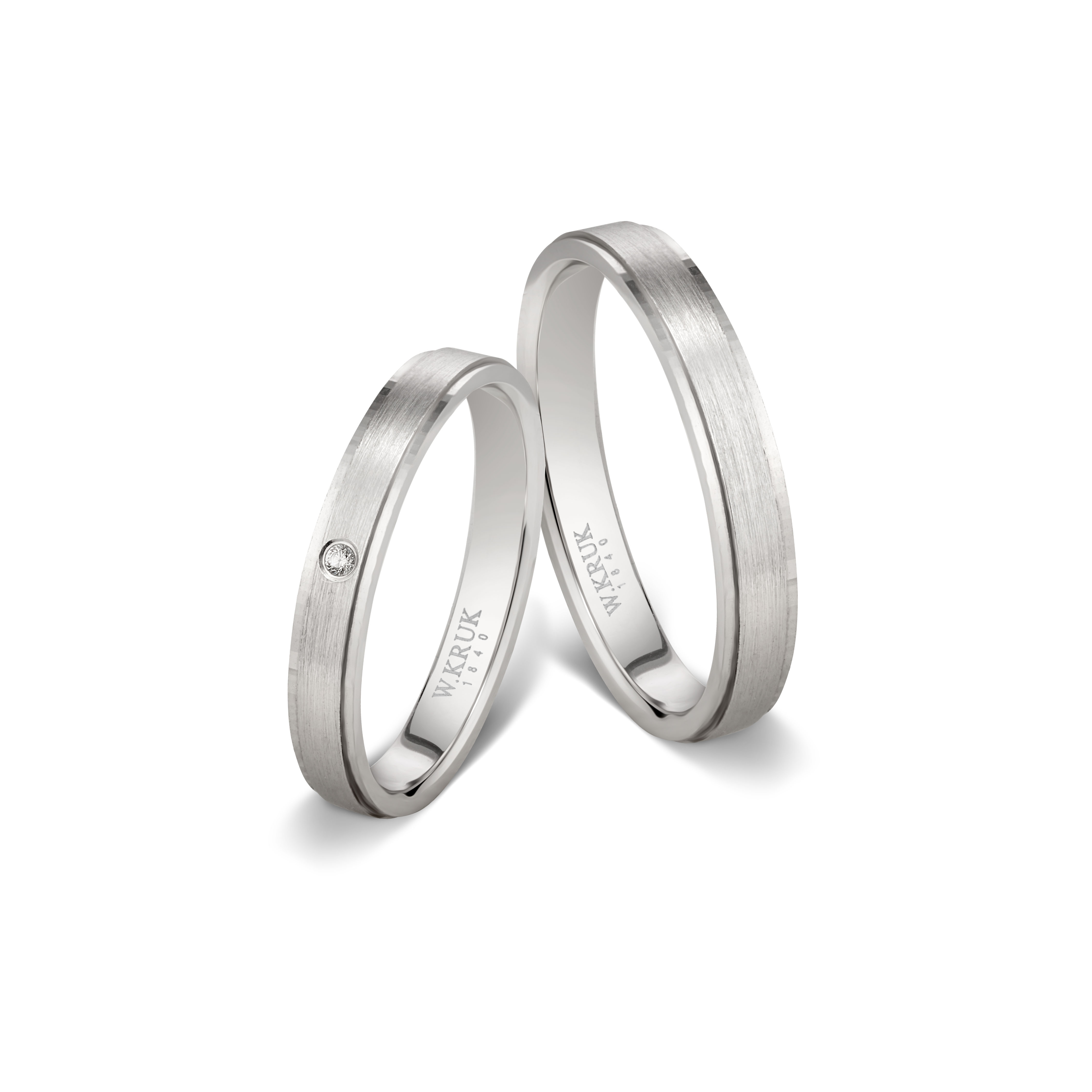 W.KRUK - Komplet obrączek złotych COLPIRO