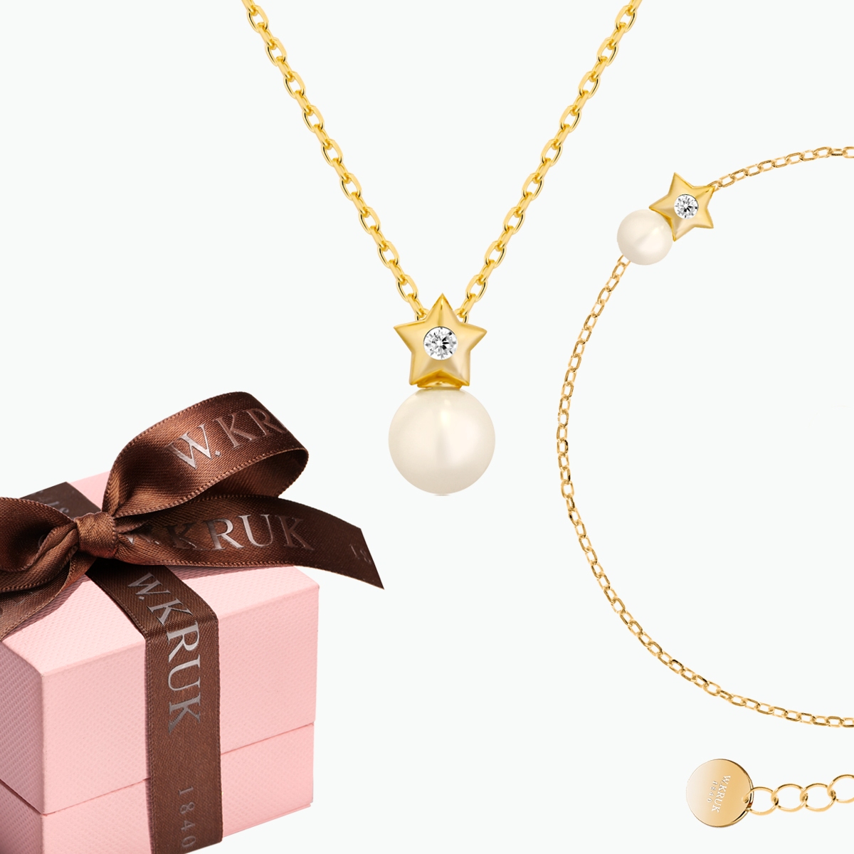 W.KRUK Komplet Lśniąca Perła