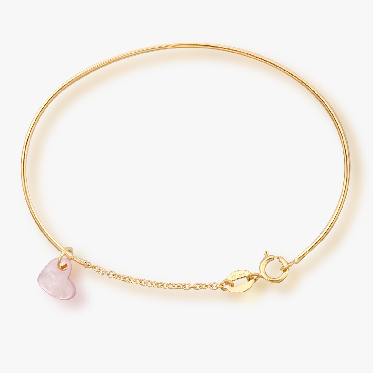 W.KRUK Bransoleta złota z serduszkiem