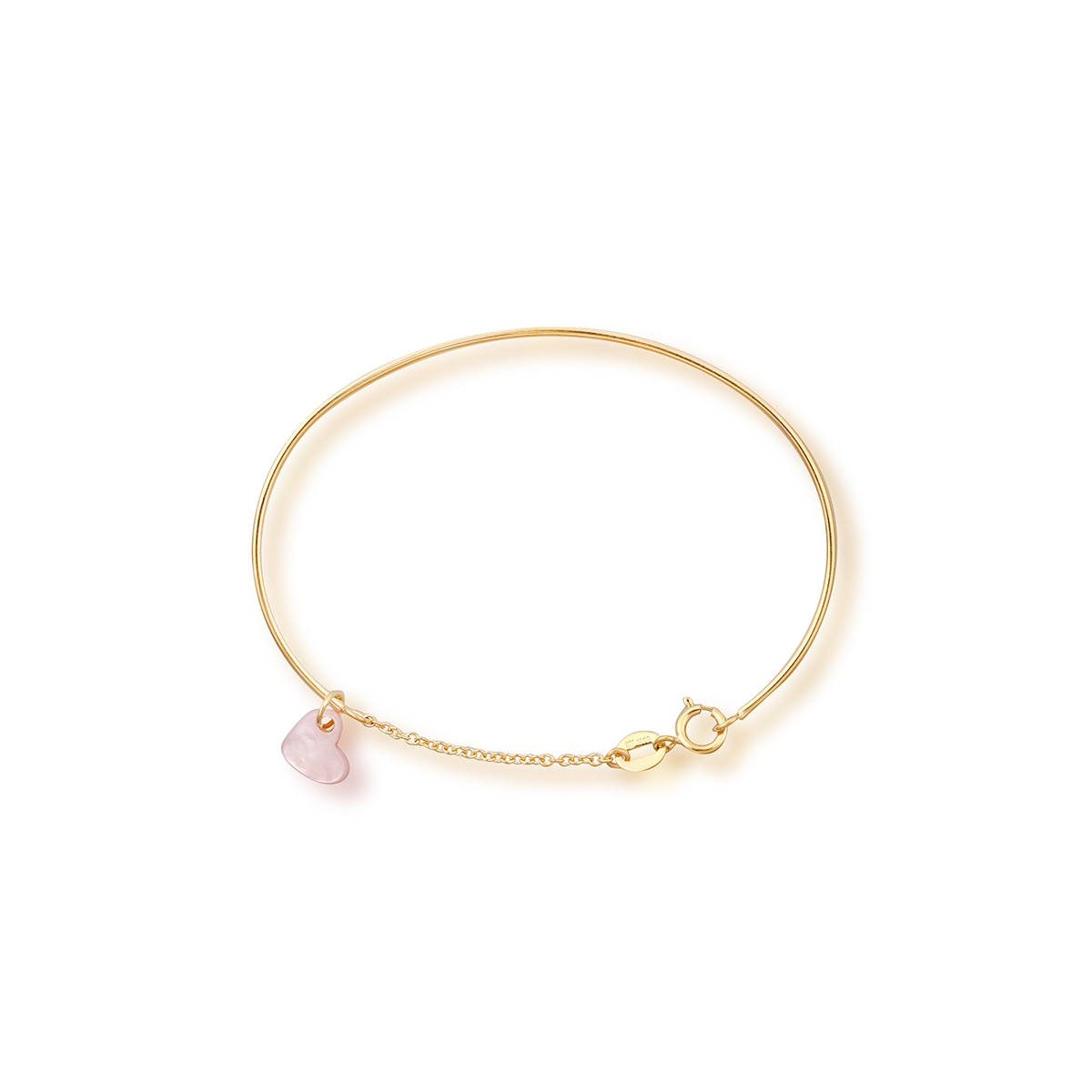 W.KRUK Bransoleta złota z serduszkiem