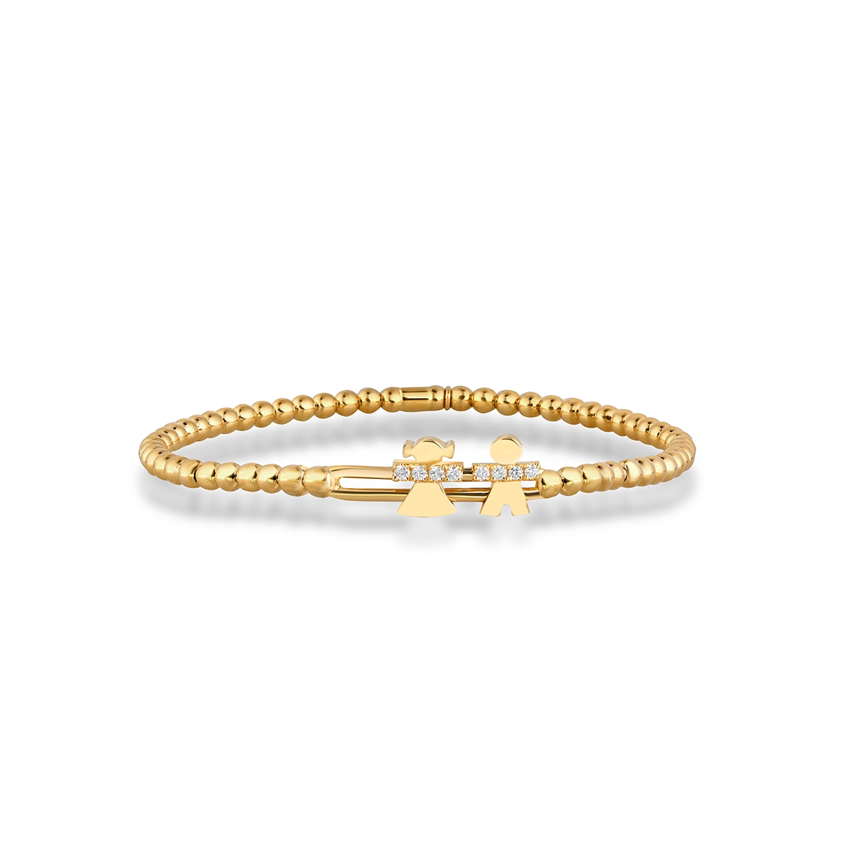 W.KRUK Bransoleta złota HULCHI BELLUNI