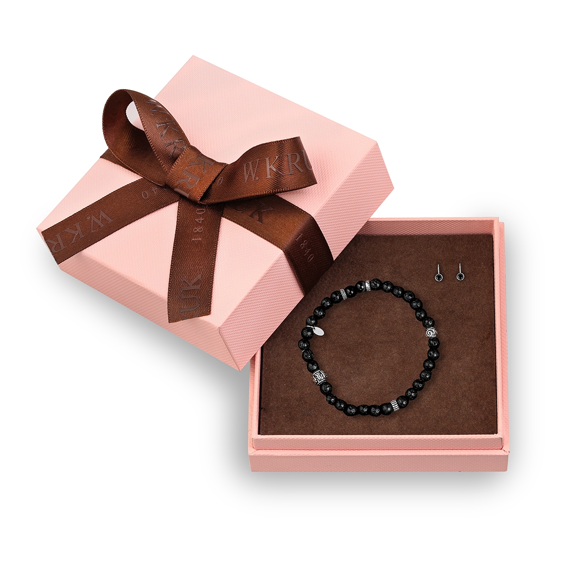 W.KRUK Komplet Silver Black