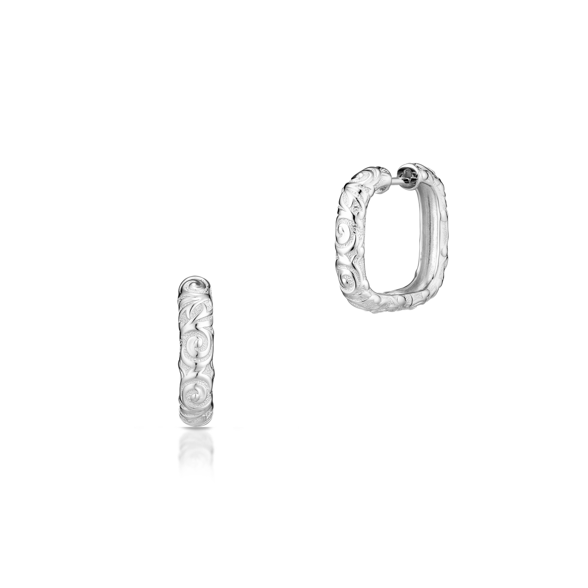 W.KRUK Kolczyki srebrne Baśniowa