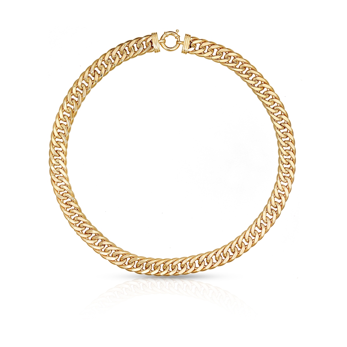 W.KRUK Łańcuszek złoty pancerka